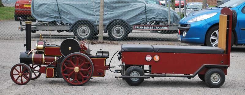 Maxitrak Aveling steam tractor