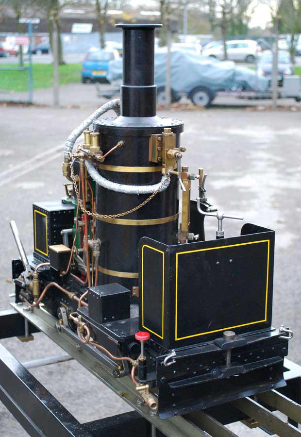 5 inch gauge vertical boiler locomotive