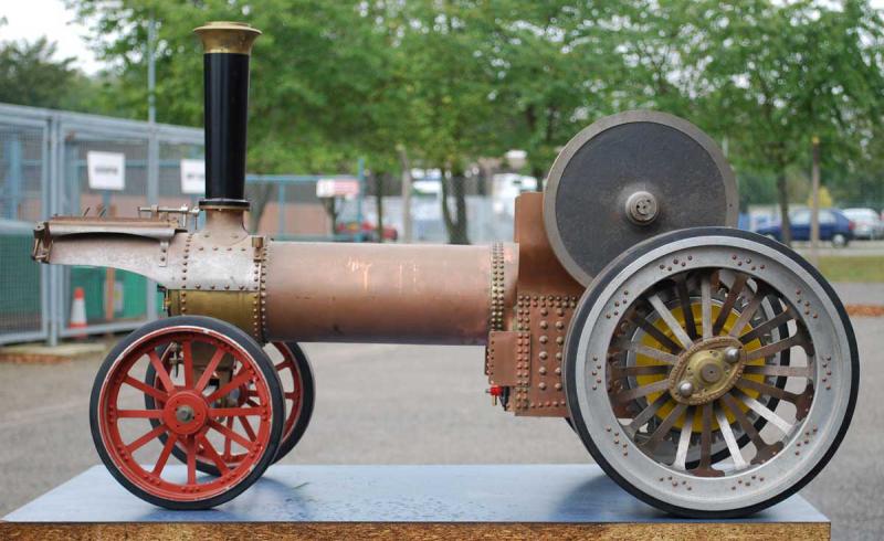 2 inch scale part-built Burrell DCC Showmans engine