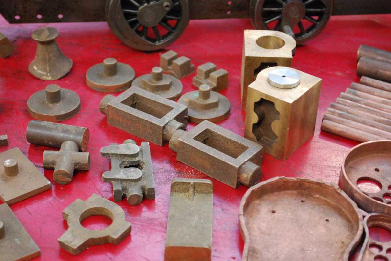 3 1/2 inch gauge 0-4-0 chassis, castings & boiler kit
