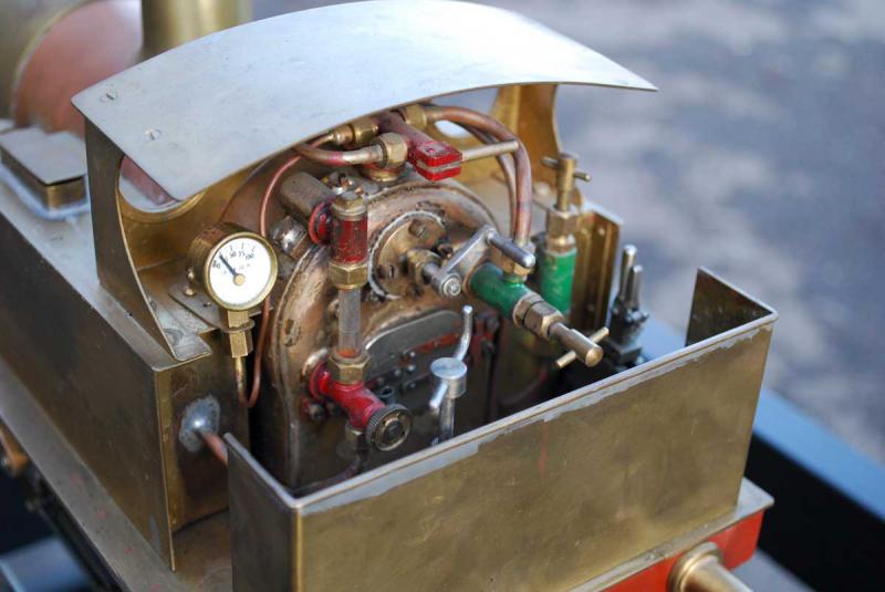 3 1/2 inch gauge large-boilered 