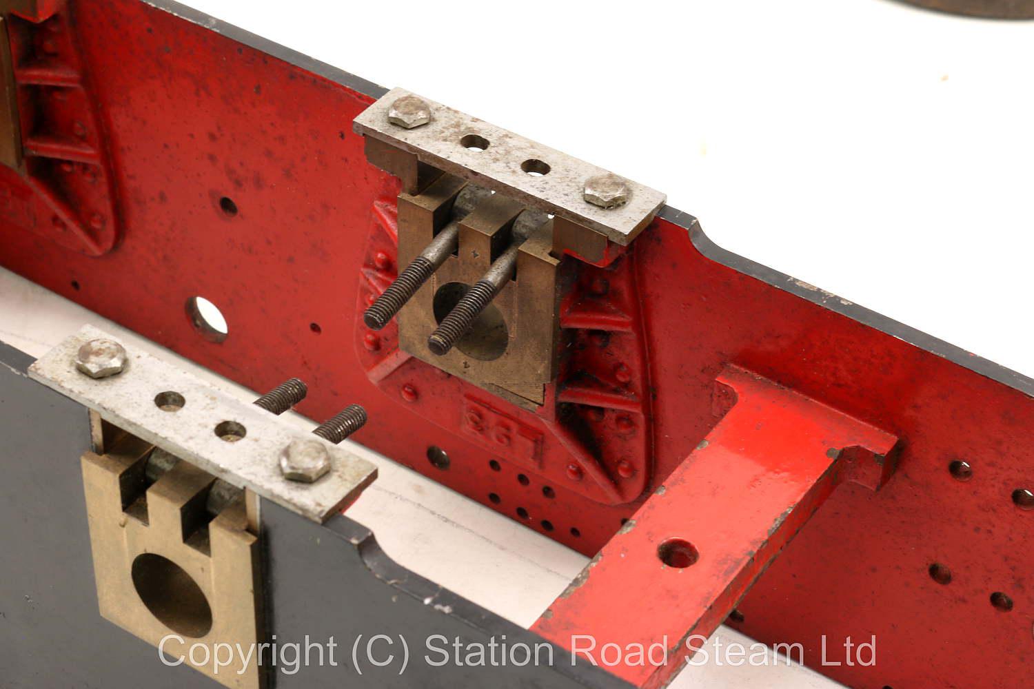 5 inch gauge GWR Prairie frames & wheel castings