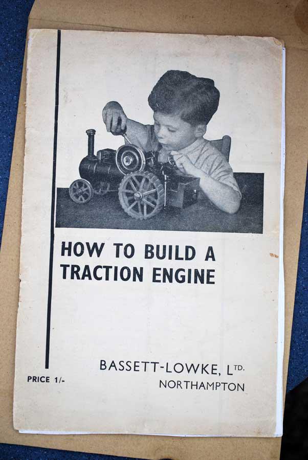 3/4 inch scale Bassett Lowke traction engine
