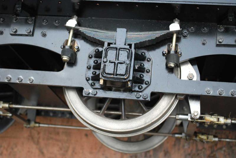 Part-built 7 1/4 inch gauge LMS Black 5 with tender