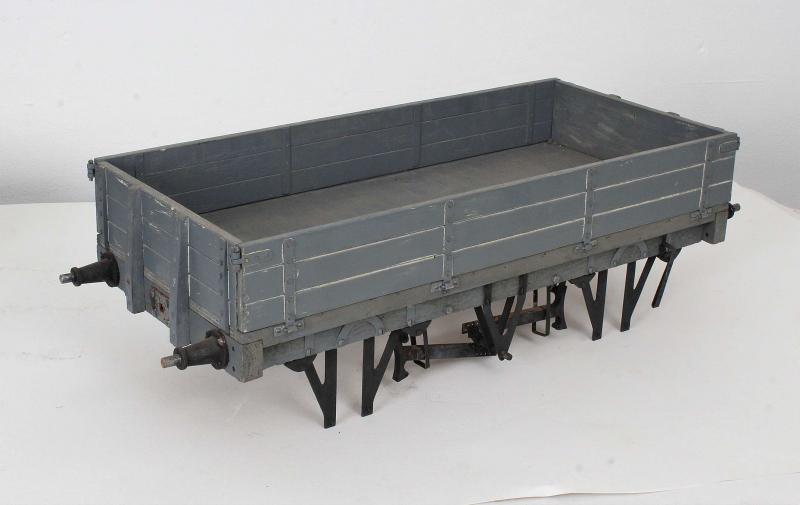Ten part-built 5 inch gauge wagons