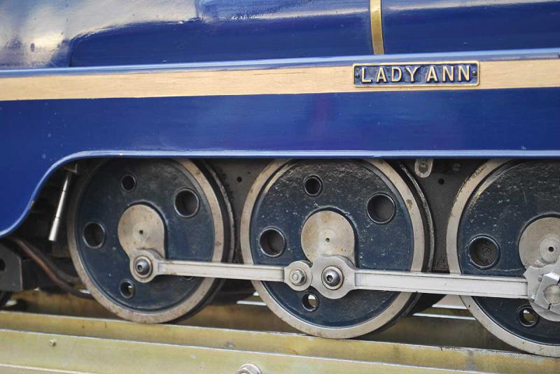 3 1/2 inch gauge 4-8-4 "Lady Anne"