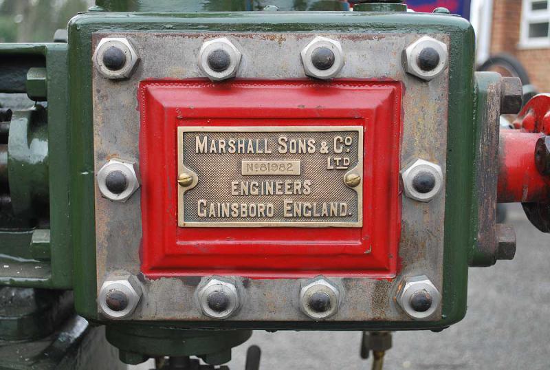 Marshall horizontal stationary engine
