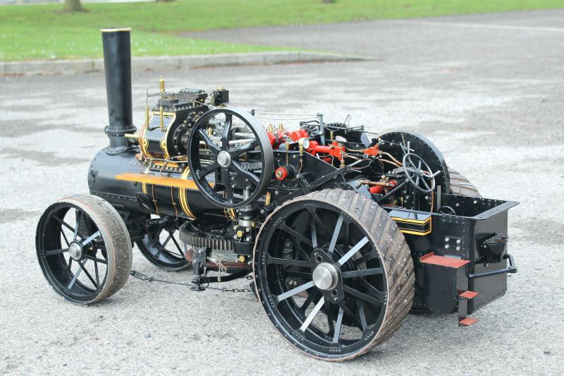 2 inch scale Fowler Z7S ploughing engine