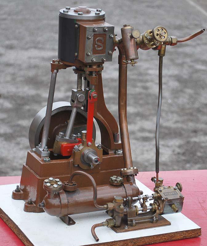 Stuart No.1 with steam pump