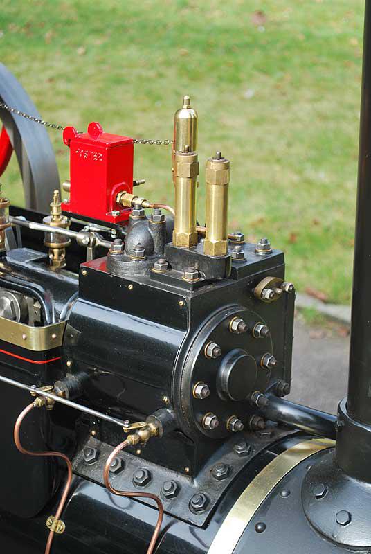 6 inch scale Savage steam tractor