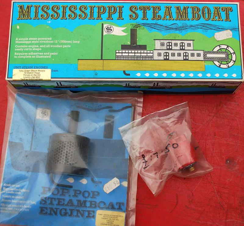Mississipi steam boat kit, 