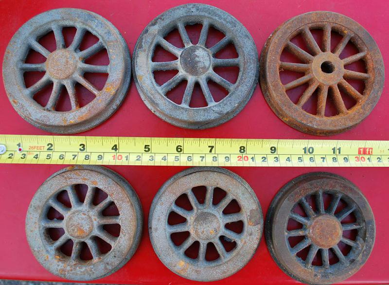 6 spoked wheels
