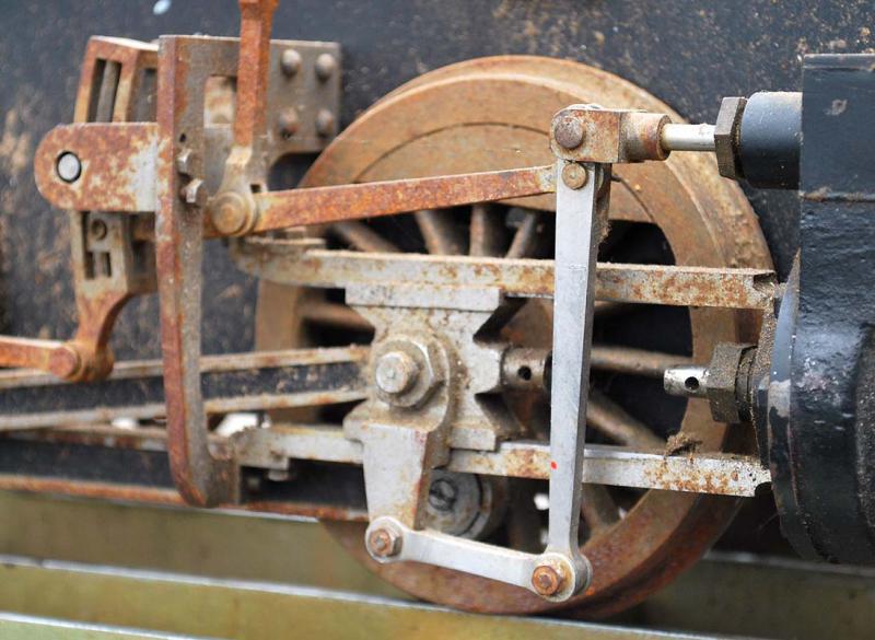 5 inch gauge Walschaert's gear 0-4-0 chassis