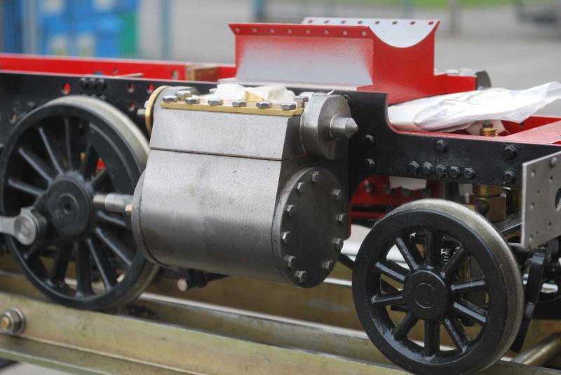 5 inch gauge GWR Prairie chassis