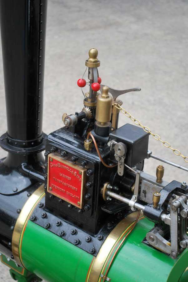 4 1/2 inch scale Burrell agricultural engine
