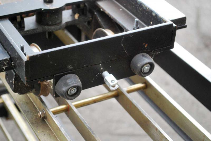 5 inch gauge ground level bogie trolley