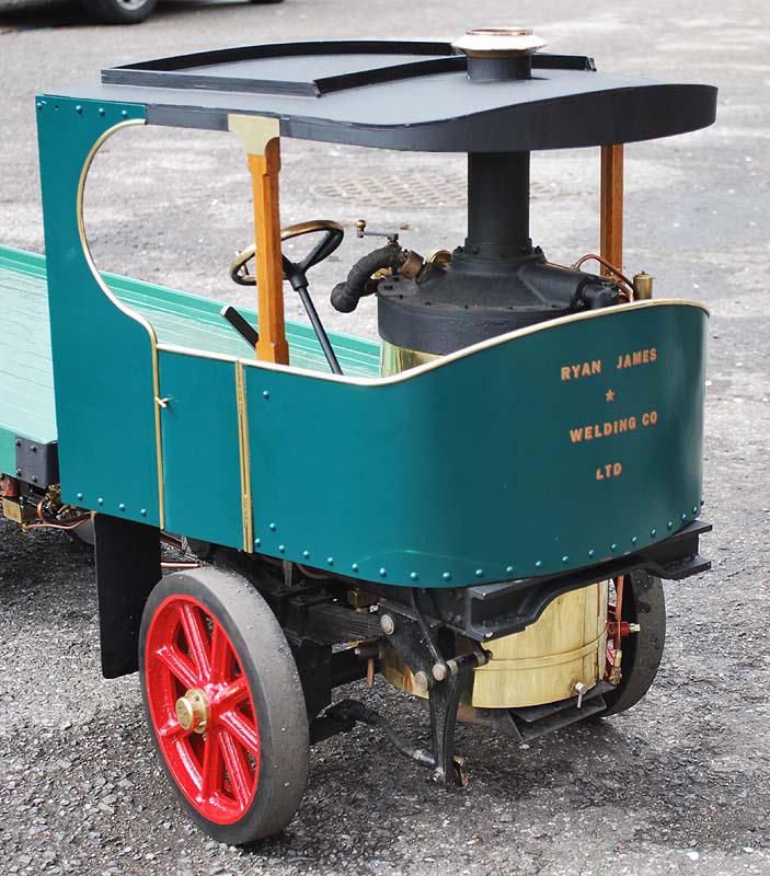 3 inch scale Atkinson steam wagon