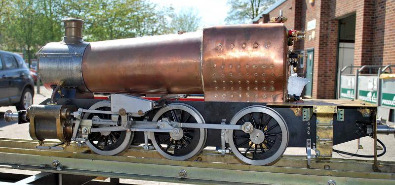 5 inch gauge part-built GWR 15xx with commercial boiler