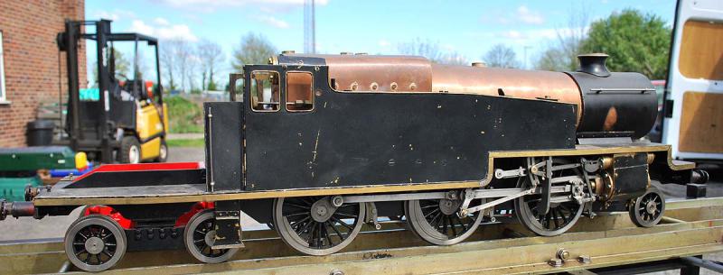 3 1/2 inch gauge dismantled Stanier 2-6-4T with commercial boiler