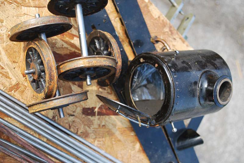 3 1/2 inch gauge dismantled Black 5