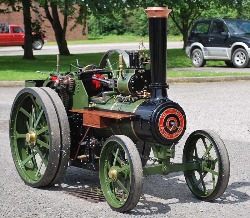 4 inch scale Burrell agricultural engine