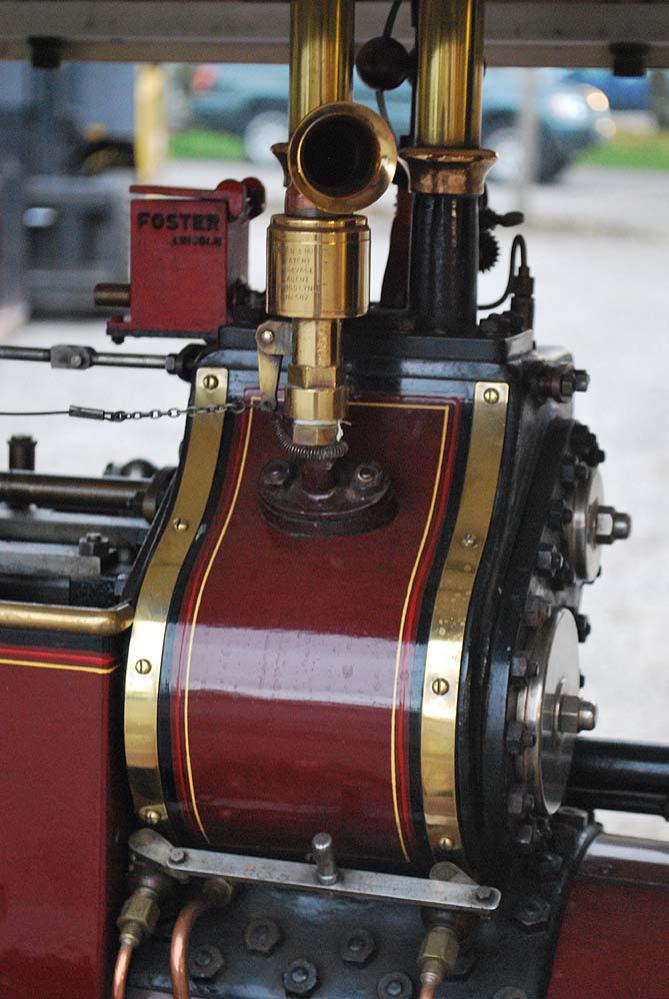 4 inch scale Burrell SCC Showmans engine