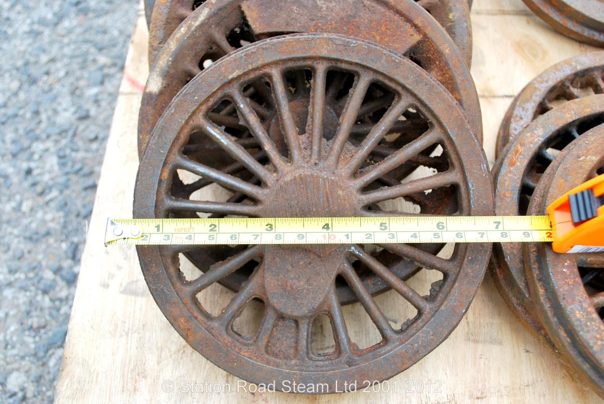 Assorted wheel castings