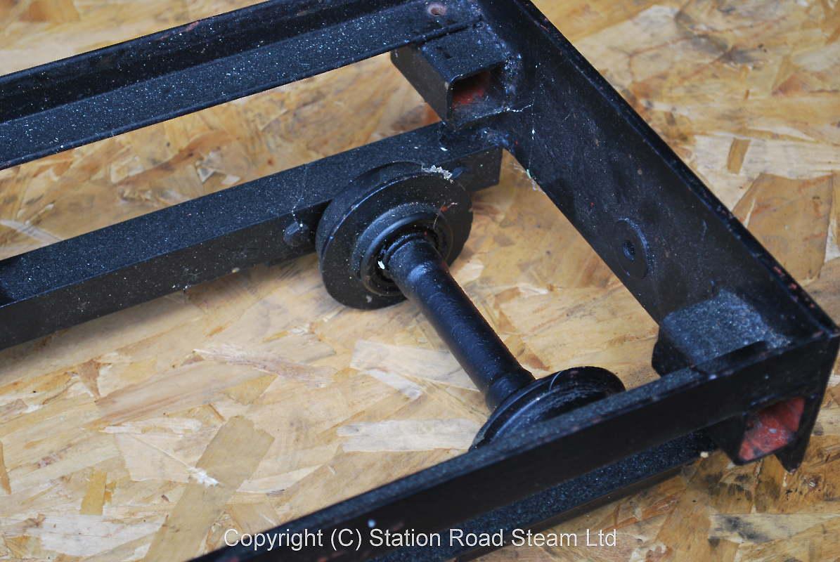 5 inch gauge unbraked driving truck
