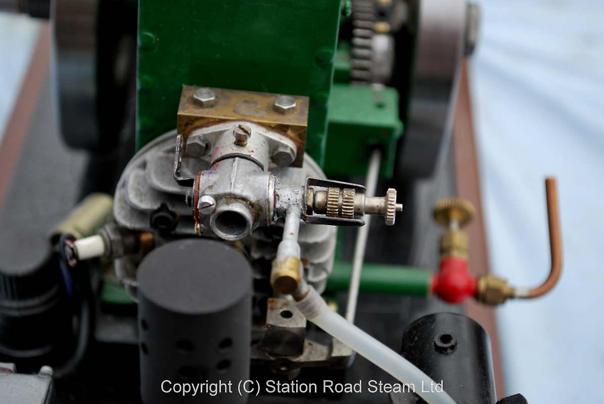 Westbury road roller engine