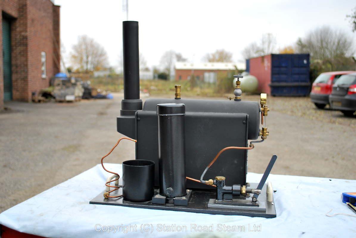 504 boiler with hand pump, gas-fired
