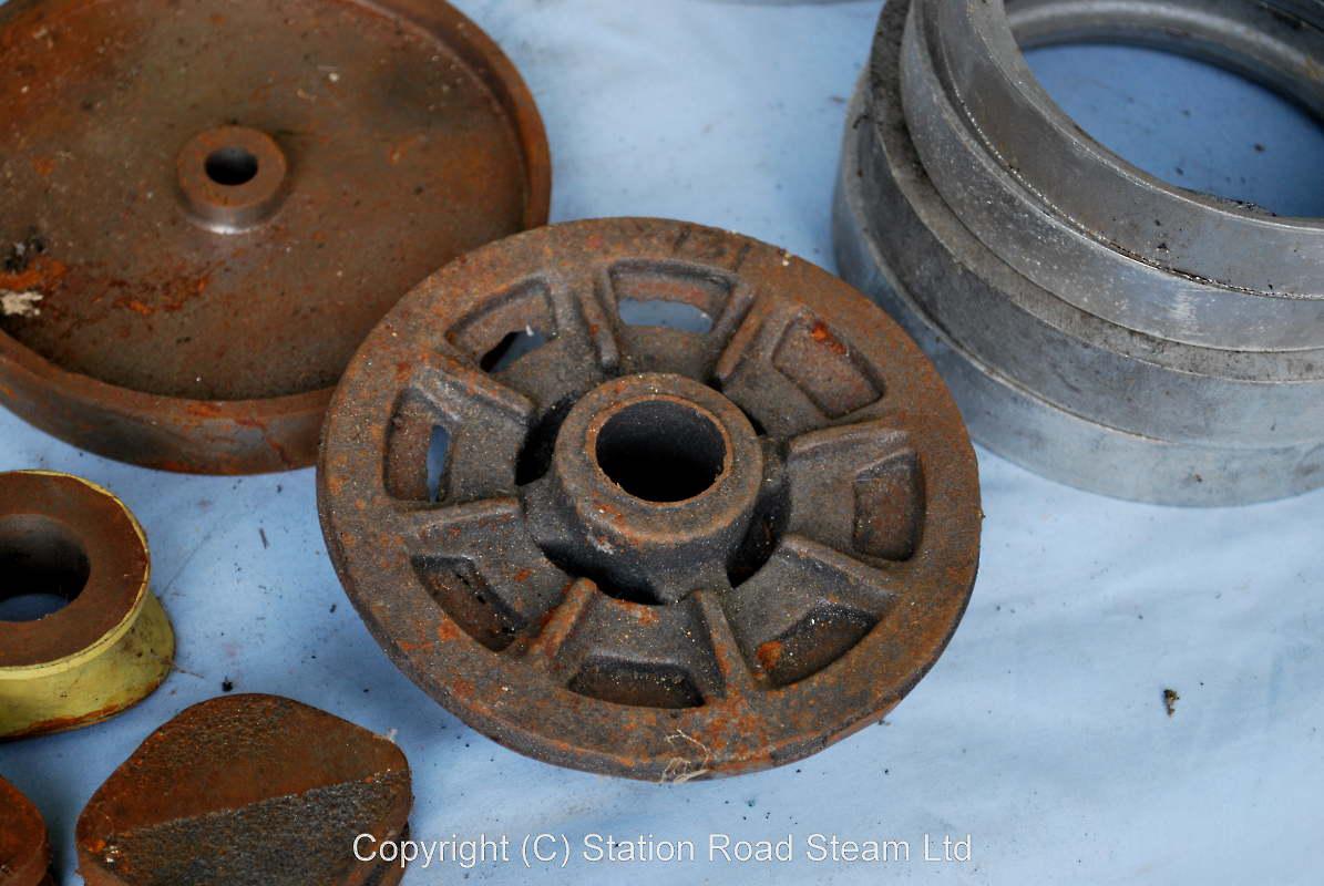2 inch scale Burrell Gold Medal tractor parts