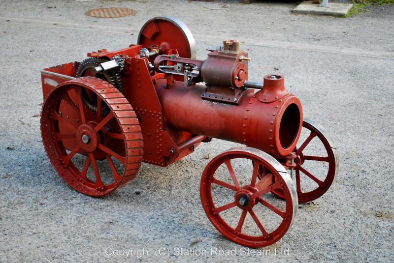 6 inch scale Ruston Proctor tractor