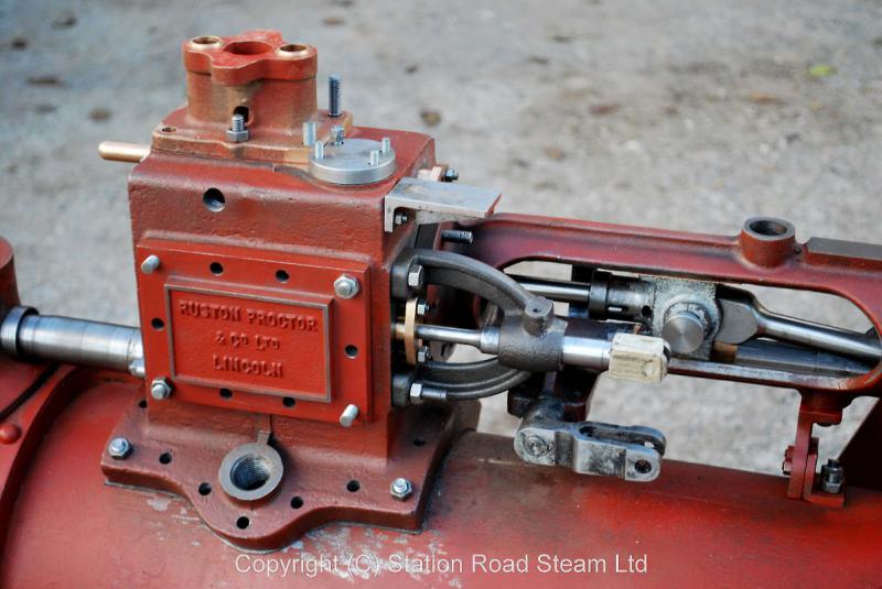 6 inch scale Ruston Proctor tractor