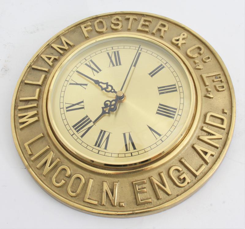 Foster & Co. clock