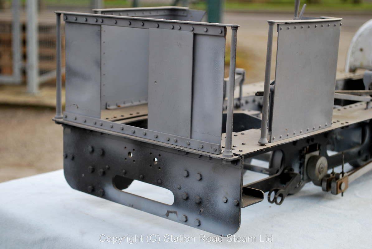 5 inch gauge part-built Hunslet with steel boiler
