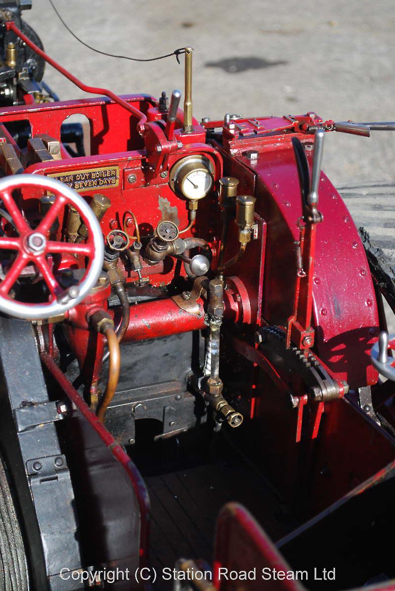 3 inch Burrell traction engine