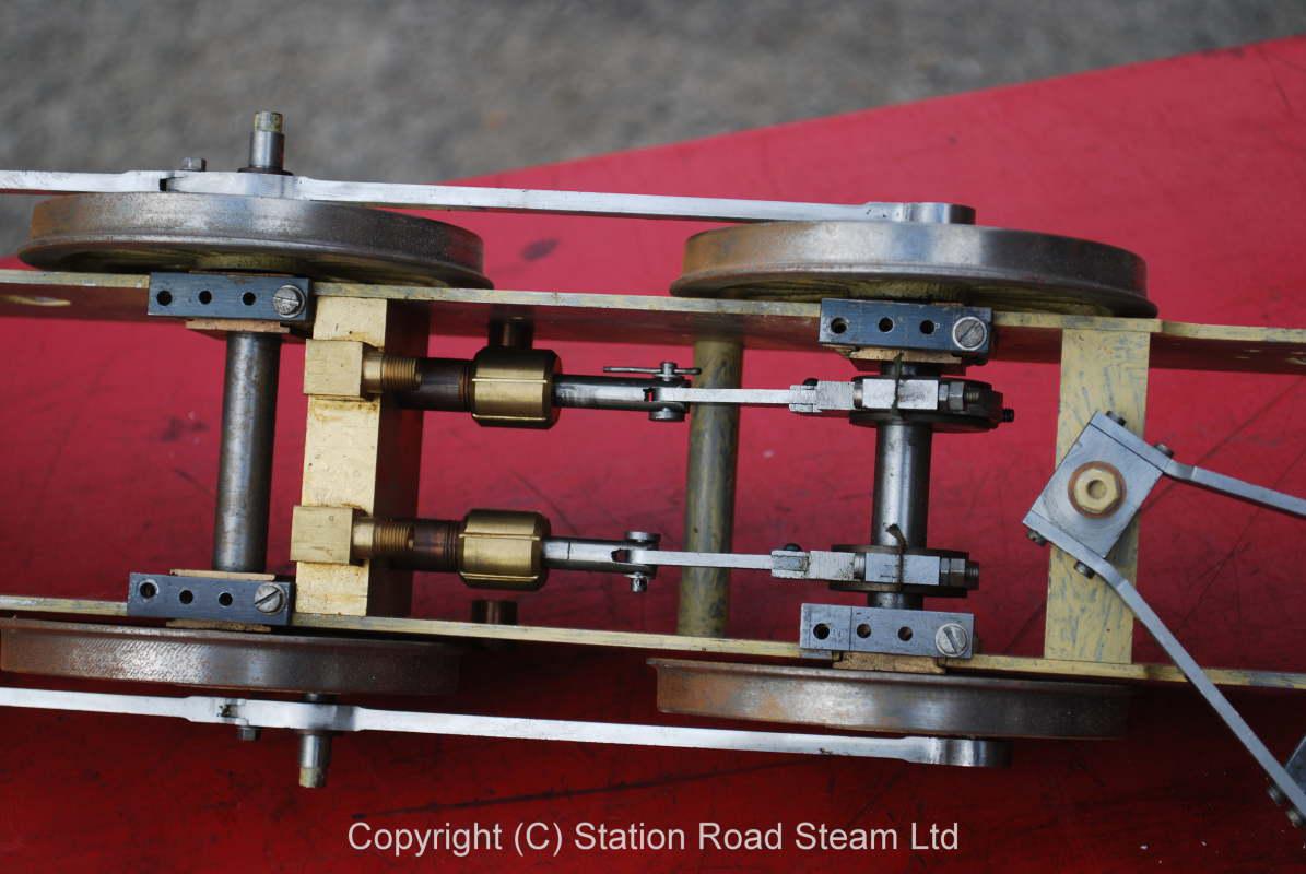 part-built 3 1/2 inch gauge Stanier 2-6-4T