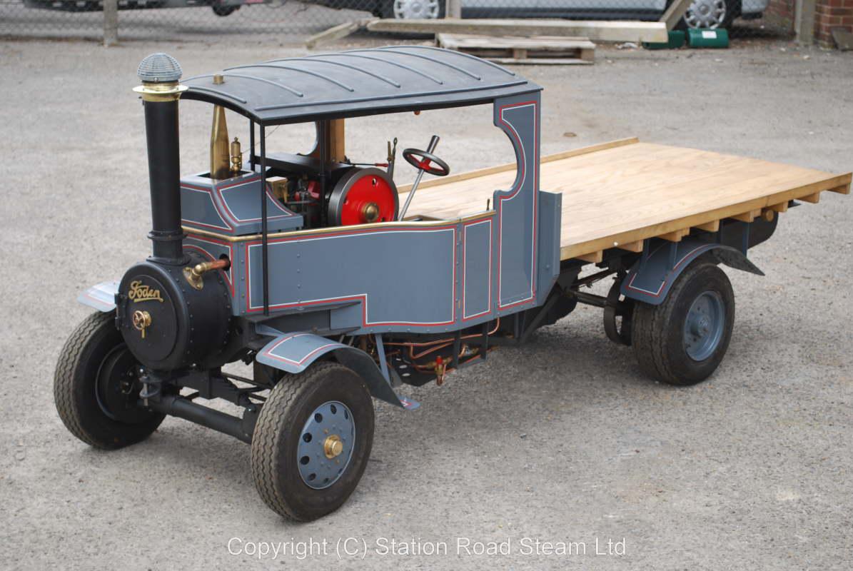 4 1/2 inch scale Foden steam wagon