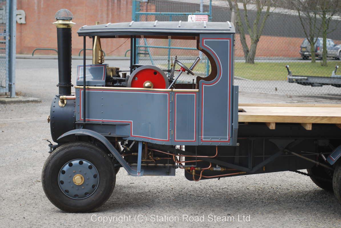 4 1/2 inch scale Foden steam wagon