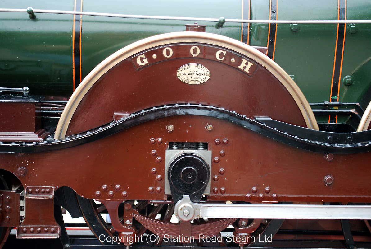7 1/4 inch gauge GWR 4-4-0 