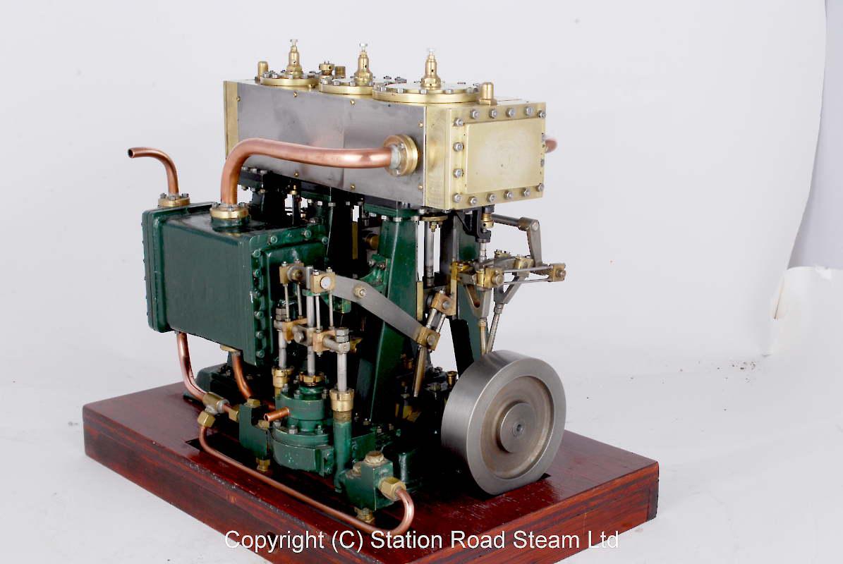 Bolton triple expansion engine