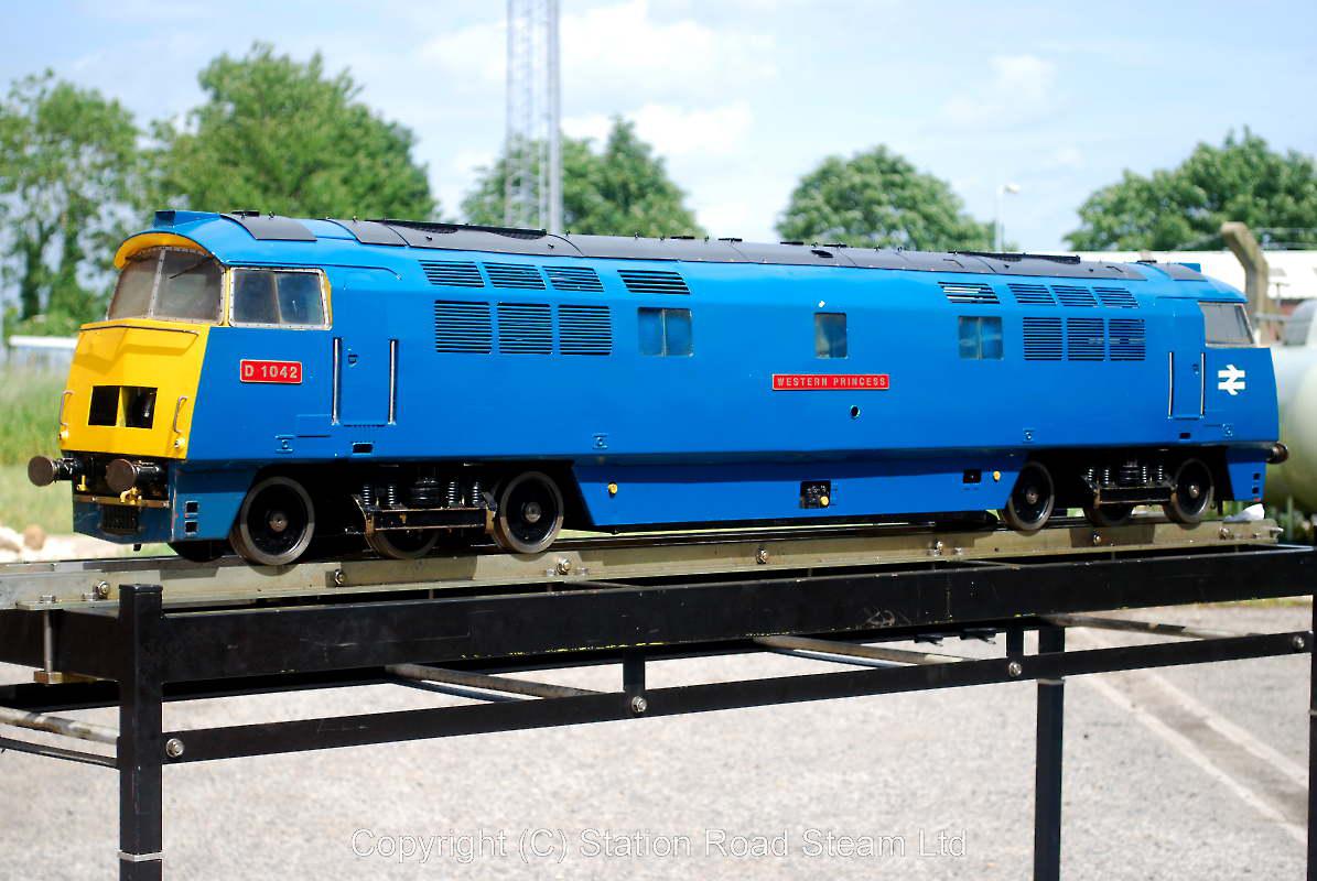 5 inch gauge Class 52 Western