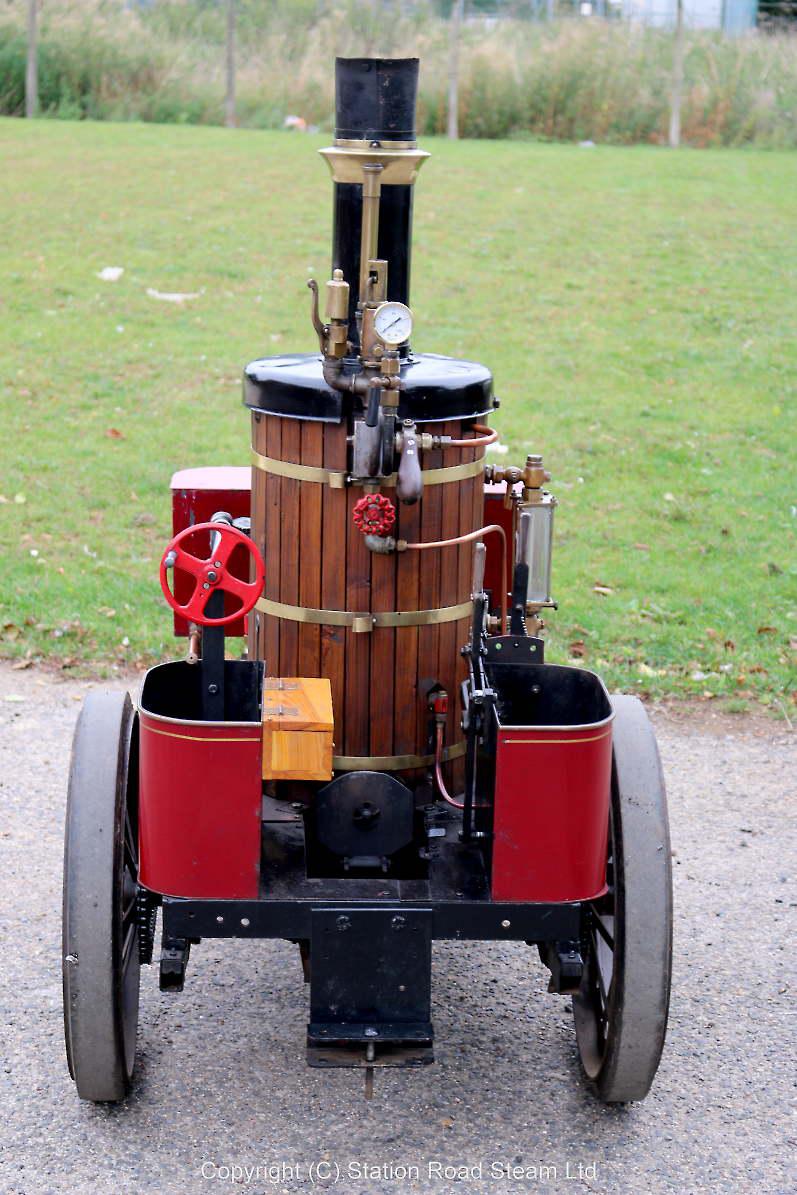 4 inch scale Burrell 4hp steam tractor