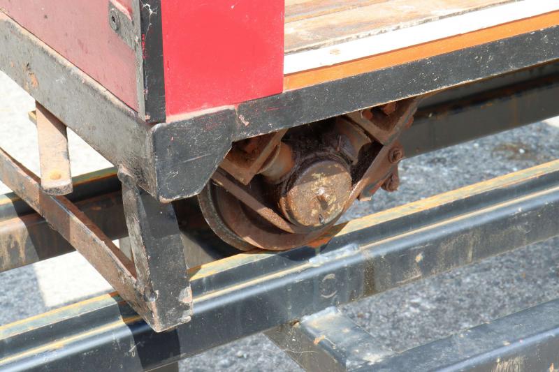 7 1/4 inch narrow gauge braked sit-in driving truck