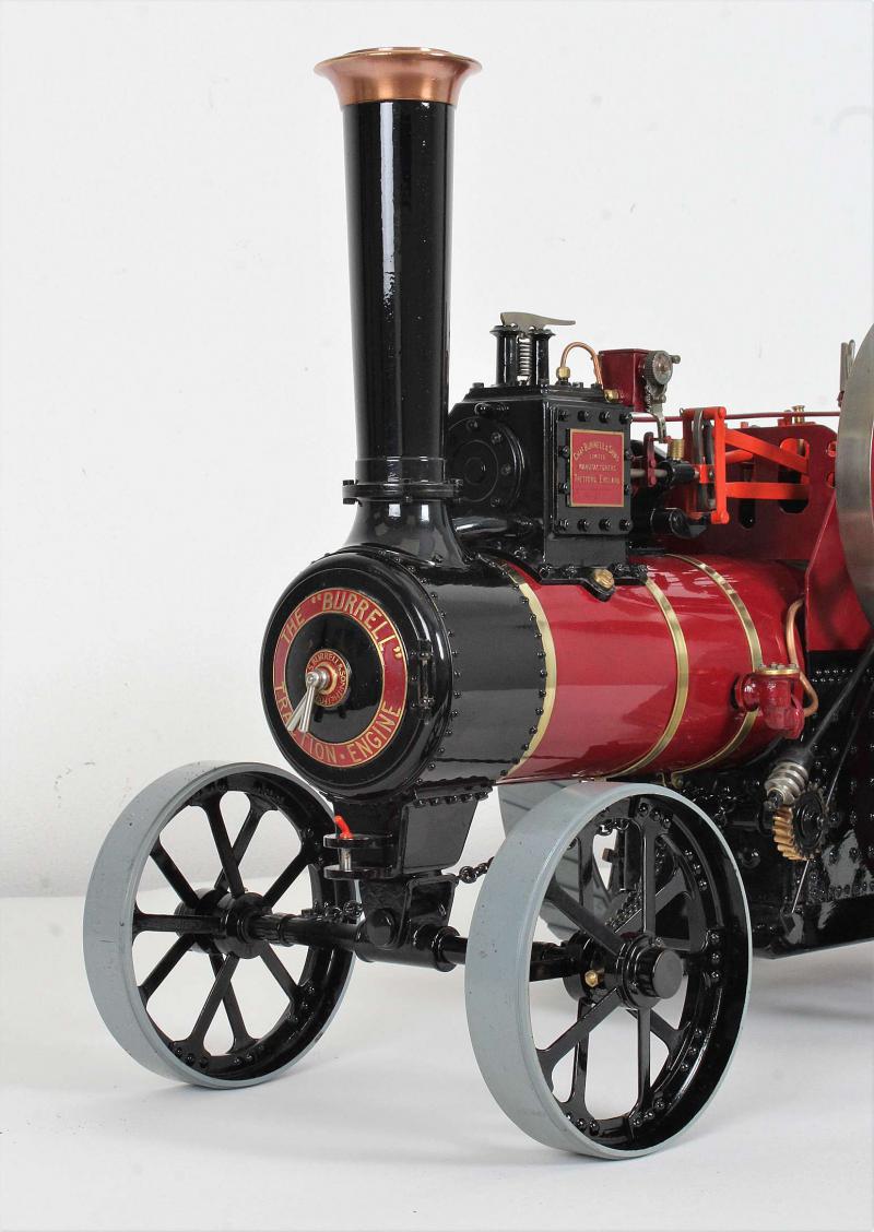 1 1/2 inch scale Burrell agricultural engine