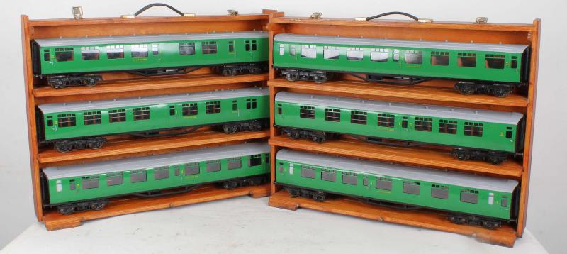 Set of 6 Gauge 1 Southern coaches
