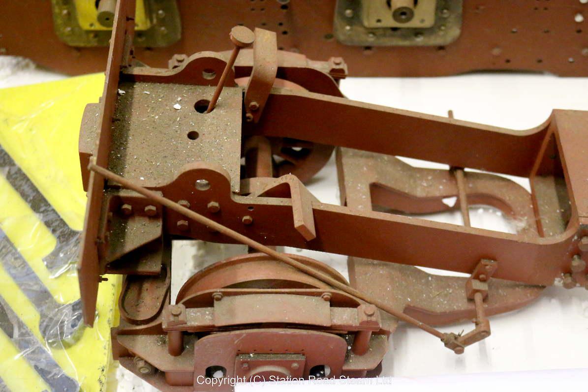 5 inch gauge Britannia frames, castings & drawings