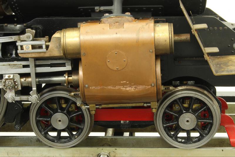 Part-built 5 inch gauge "Britannia" with commercial boiler