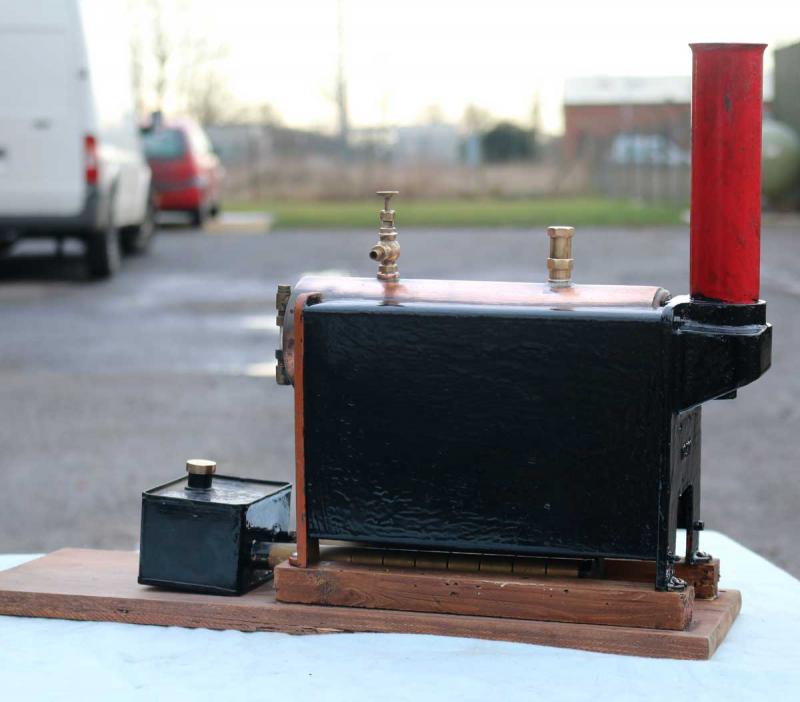 Stuart 501 boiler with twin tube burner