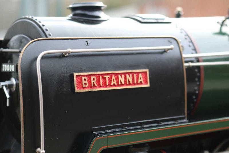 3 1/2 inch gauge Britannia
